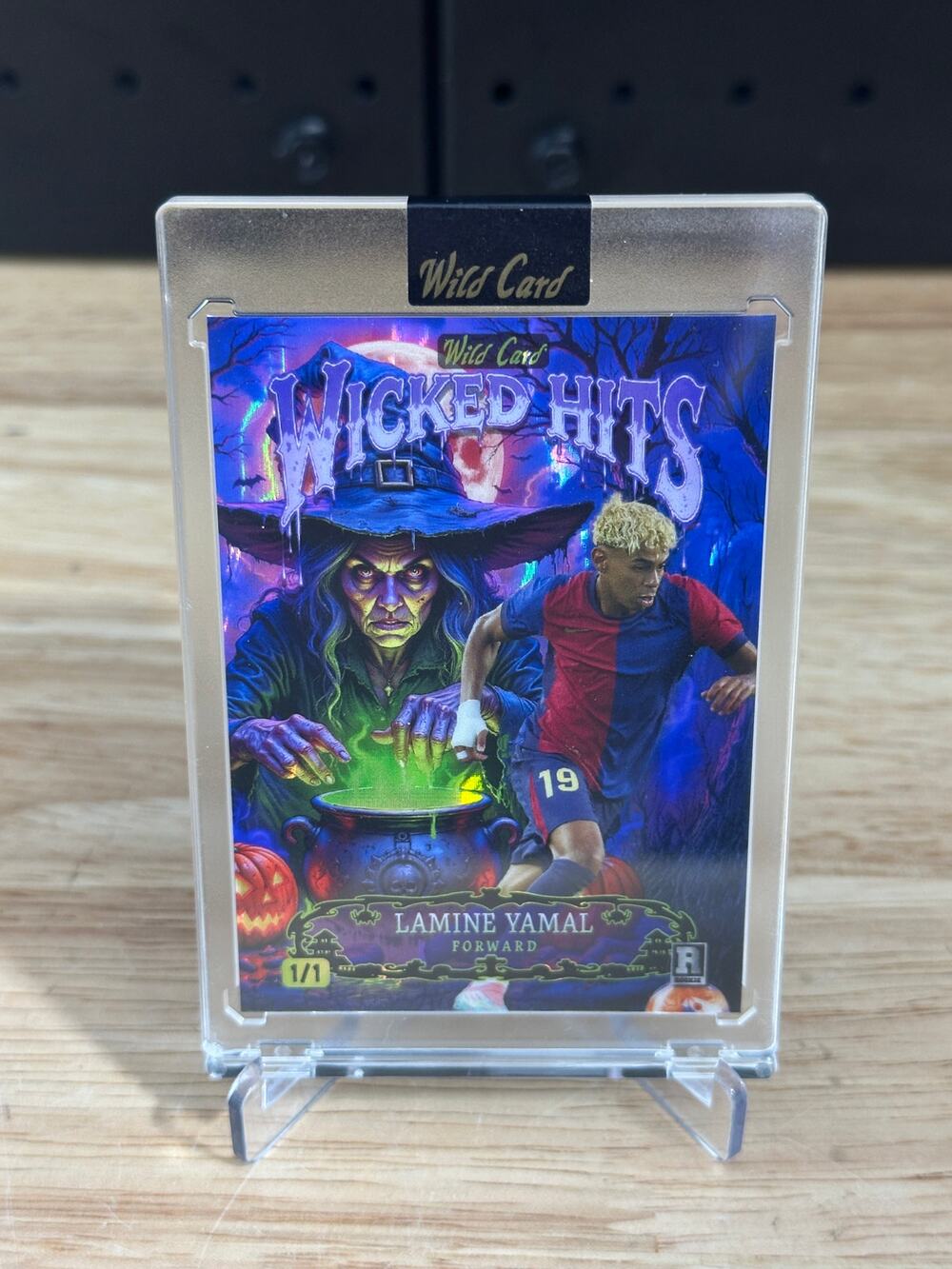 2025 Wild Card Wicked Hits Lamine Yamal B3HBWH-LY 1 Of 1